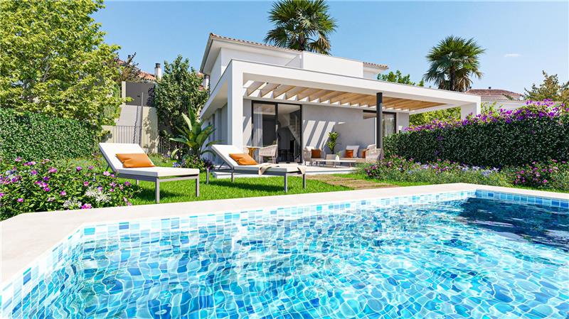 New development. Villa on a plot of approx. 631,97m2,