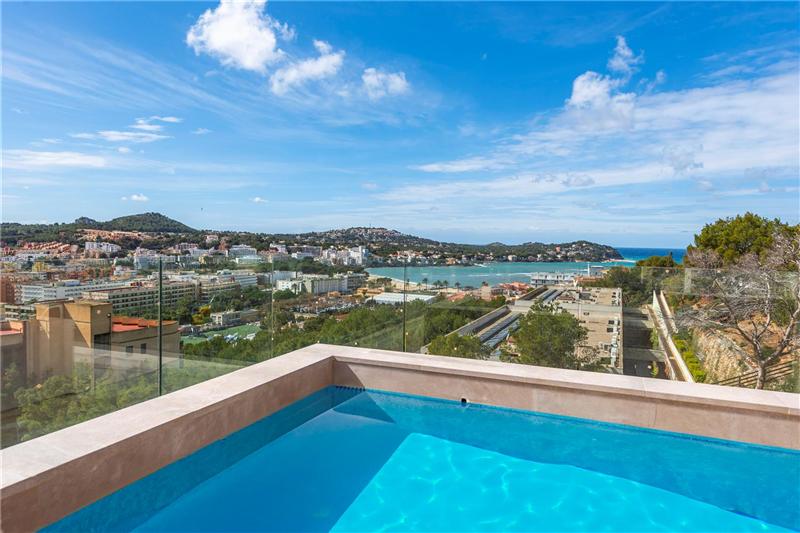 Brand new. Penthouse with terraces and private pool in a residential complex.