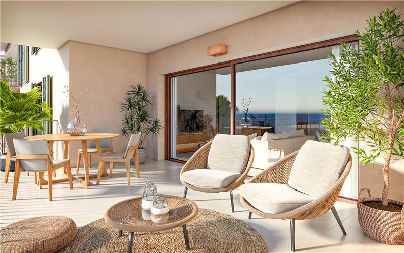 Brand new – Duplex with communal pool and garden in the heart of Capdepera